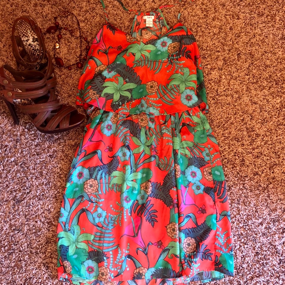 Tropical dress